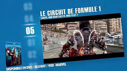 Les transformations de Tony Stark en Iron Man