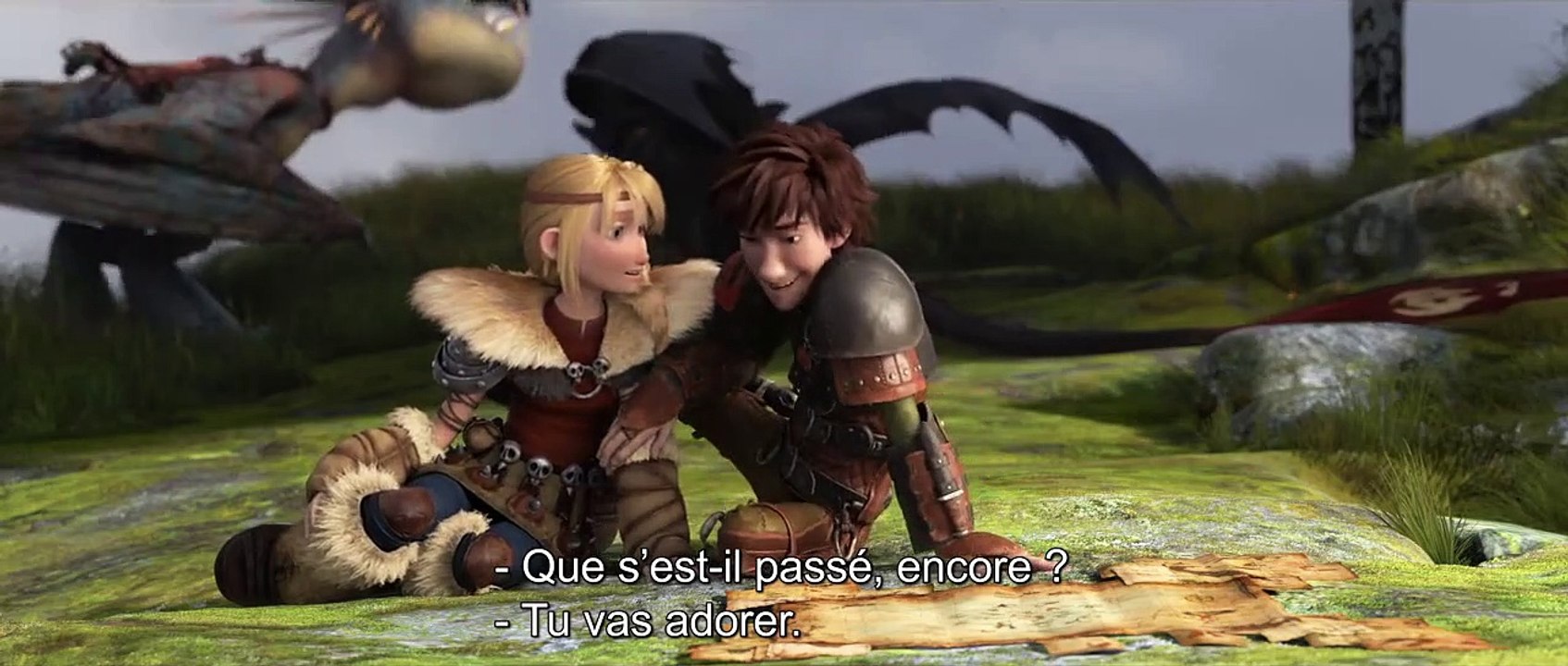 Dragons 2 - EXTRAIT VOST "Astrid et Harold"