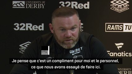 Burnley - Rooney : "Évidemment, j'ai vu les rumeurs..."