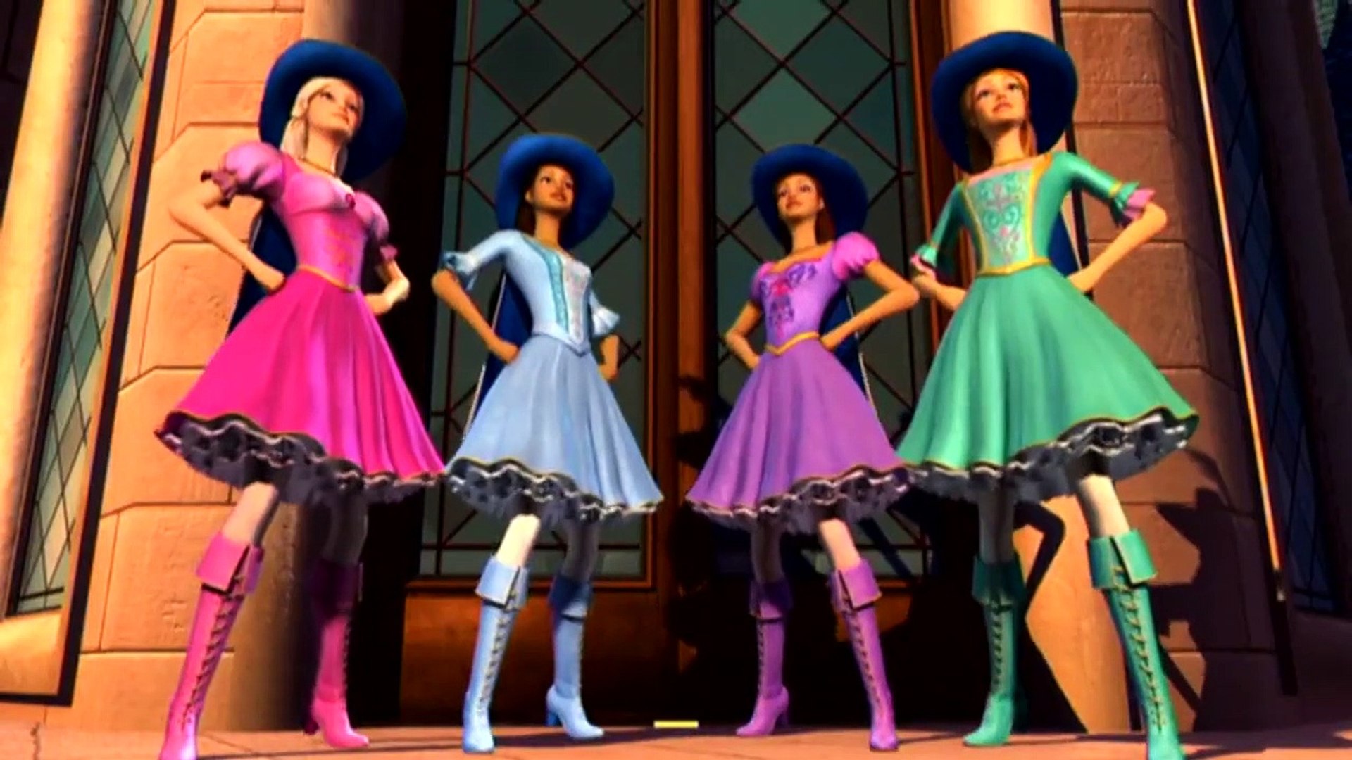 Barbie et les trois mousquetaires Bande-annonce VO - Vidéo Dailymotion