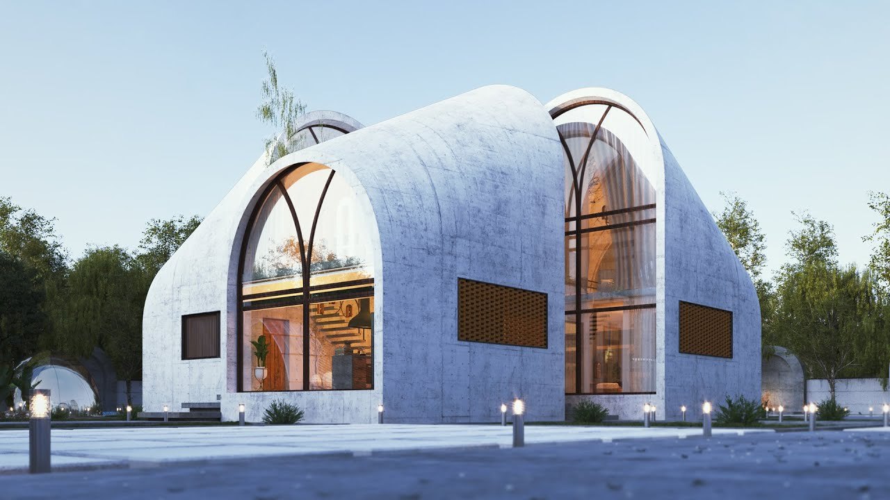 Amazing Homes: Arc House in Freiburg, #Germany designed by Milad Eshtiyaghi