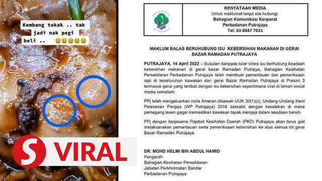 Worms-in-noodle stall at Putrajaya Ramadan bazaar ordered shut for two weeks