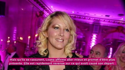 Loana : "un peu fragile", elle explique les raisons de son absence
