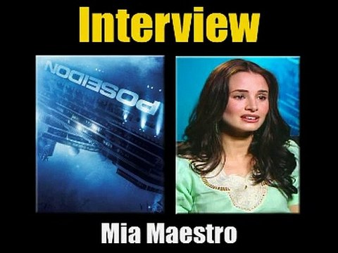 Mia Maestro Interview : Poséidon