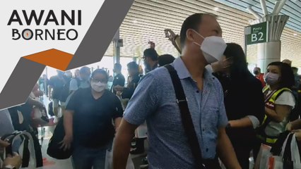 Peralihan Endemik | Penerbangan antarabangsa pertama tiba di LTAKK