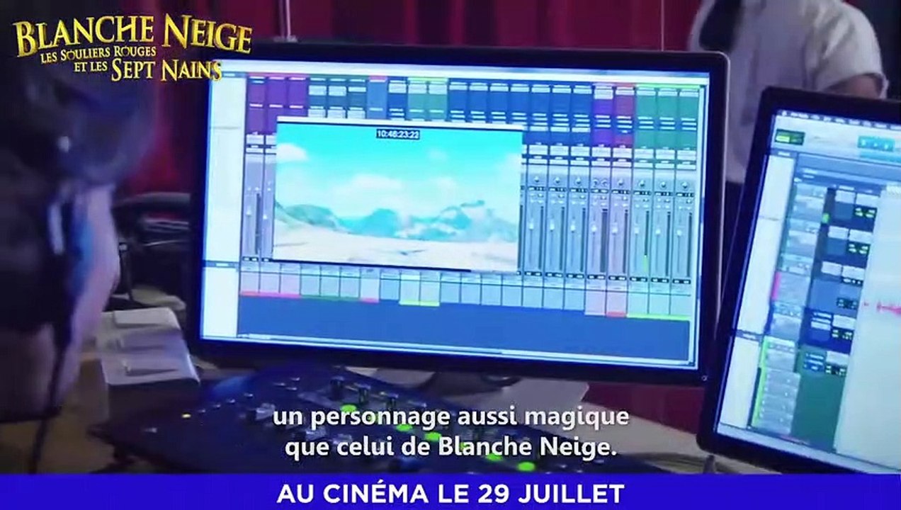 Blanche Neige, les souliers rouges et les sept nains Making Of VF "Melha Bedia"
