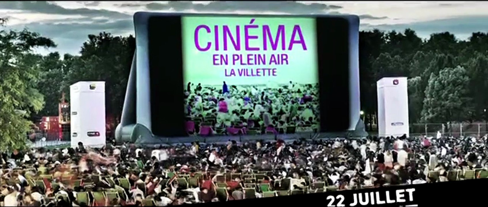 Cinéma en plein air à la Villette 2015