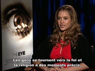 Jessica Alba, David Moreau, Xavier Palud Interview : The Eye