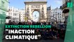 Extinction Rebellion lance une occupation Porte Saint-Denis à Paris, contre "l'inaction climatique"