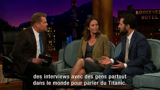 Paul Rudd et Diane Lane rejouent la scène culte de Titanic !