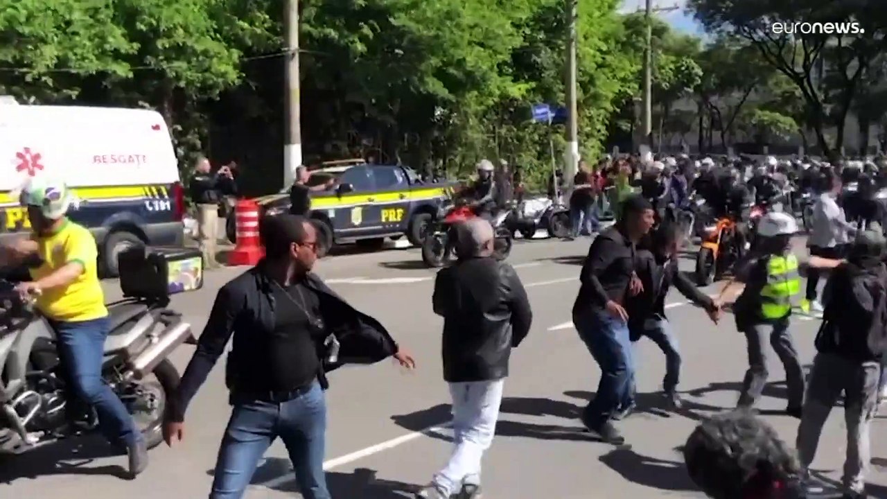 Brasilien: Motorrad-Stau für Christus und Bolsonaro