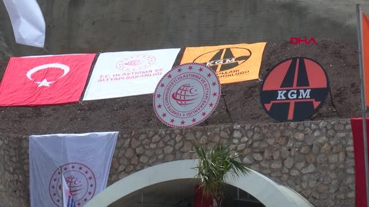 Phaselis Tüneli açıldı, yolculuk süresi 10 dakika kısalacak