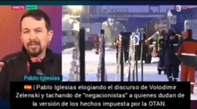El jeta de Pablo Iglesias
