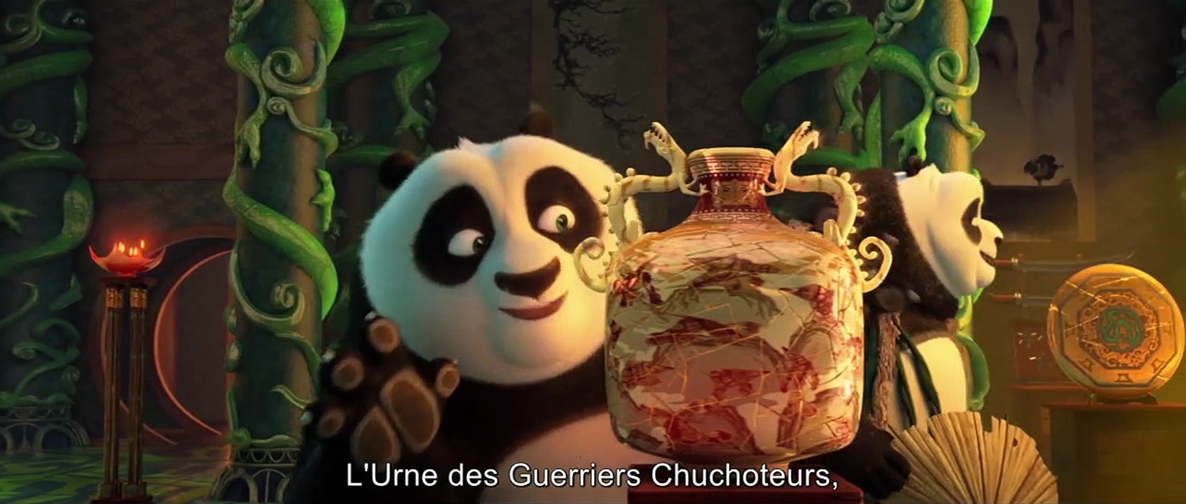 Kung Fu Panda 3 - EXTRAIT VOST "La galerie des Guerriers"