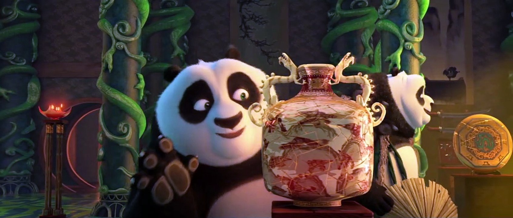 Kung Fu Panda 3 - EXTRAIT VF "La galerie des Guerriers"