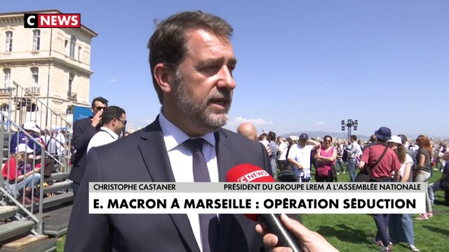 Christophe Castaner: «Emmanuel Macron multiplie depuis le début de la campagne, malgré les empêchements lié à sa fonction présidentielle et à la guerre en Ukraine, les occasions de venir au plus près du terrain»