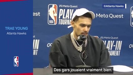 Hawks - Young : “On a continué à se battre”