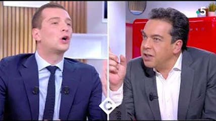 "Vous faites partie de ces gens..." : Jordan Bardella et Patrick Cohen règlent leurs comptes dans C