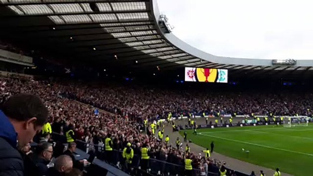 Scottish Cup Semi Final Hearts v Hibernian Hampden