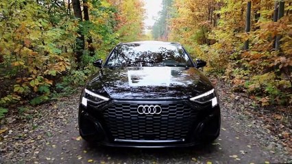 2021 AUDI A3 SEDAN - MURDERED OUT IN AUTUMN WONDERLAND - RS3 IS COMING! 35TFSI in all details
