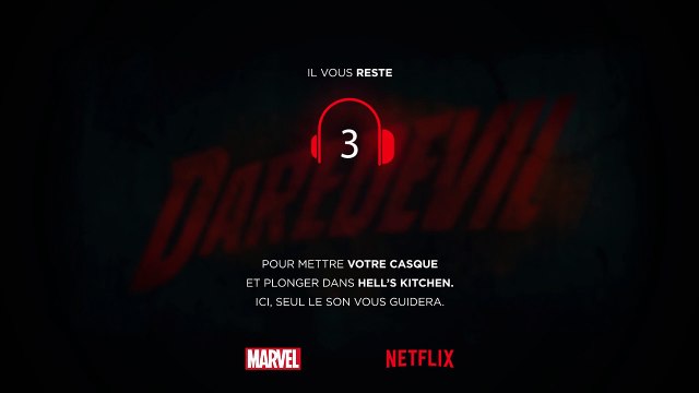 Marvel's Daredevil : Une bande-annonce immersive
