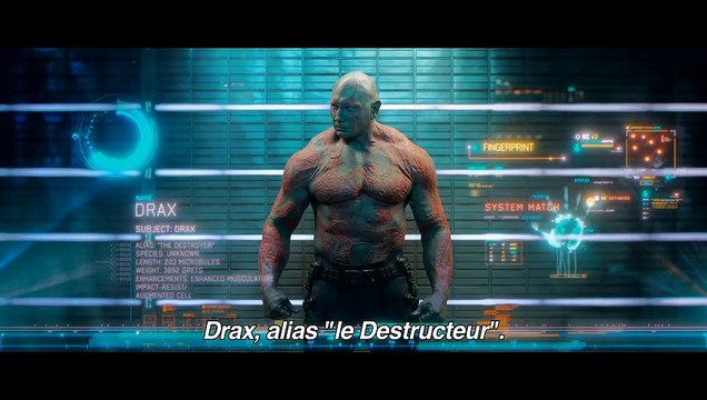 Les Gardiens de la Galaxie : Drax se dévoile