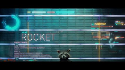 "Les Gardiens de la galaxie" : Rocket Racoon se dévoile