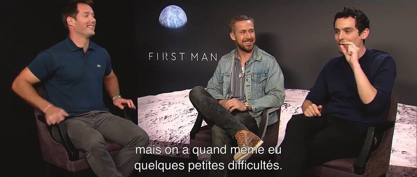 First Man - le premier homme sur la Lune BONUS VO Rencontre Thomas Pesquet, Ryan Gosling et Damien Chazelle
