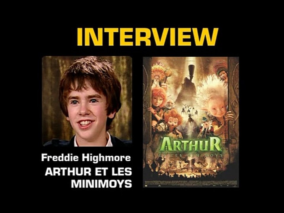Freddie Highmore Interview 3: Arthur et les Minimoys