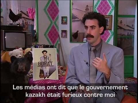 Sacha Baron Cohen Interview 2: Borat, leçons culturelles sur l'Amérique au profit glorieuse nation Kazakhstan