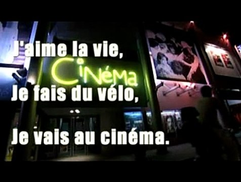 J'aime la vie, je fais du vélo, je vais au cinéma Bande-annonce VF