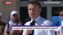 Emmanuel Macron: «Ne sifflez pas l’extrême droite, battez-la le 24 avril»