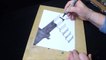 DRAWING 3D STAIRS - How to Draw a Simple 3D Stairs Illusion - MINIMAL ART