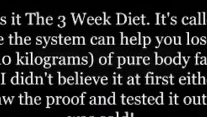 The 3 Week Diet Review