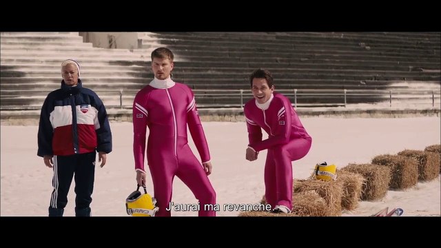 Eddie The Eagle - BONUS VOST Hugh Jackman et Taron Egerton à Paris