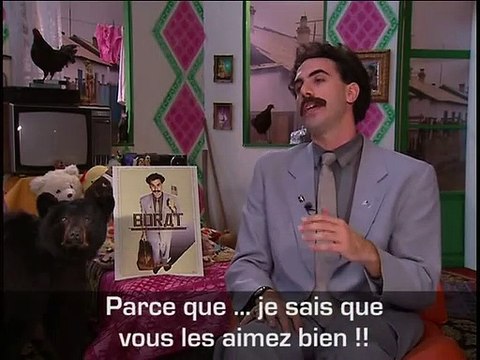Sacha Baron Cohen Interview 3: Borat, leçons culturelles sur l'Amérique au profit glorieuse nation Kazakhstan