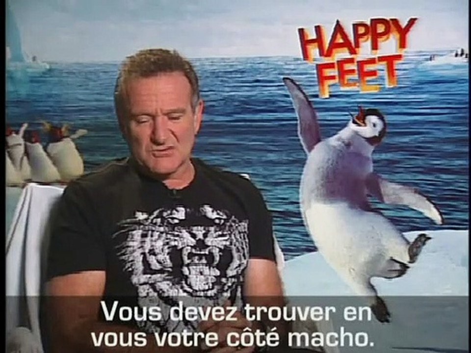 Robin Williams, Elijah Wood Interview 2: Happy Feet