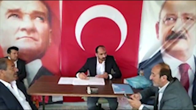 Van Başkale muhtarlarından CHP'ye ziyaret