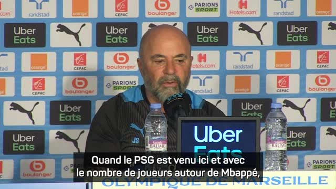 Classique - Sampaoli : “Mbappé est presque ingérable”