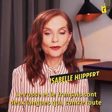 Isabelle Huppert, une actrice plurilingue