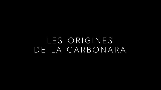 CareBonara – Les Origines de la Carbonara Teaser VF