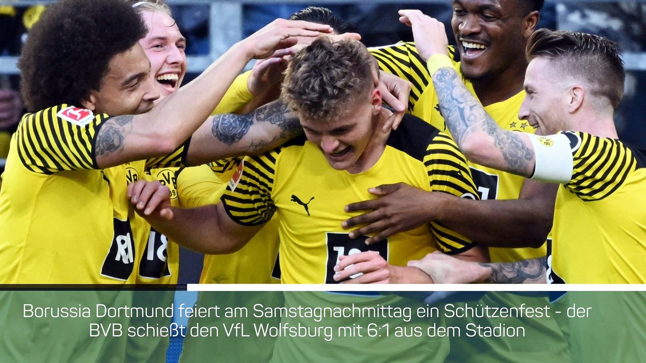 Fakten-Report: Dortmund überrollt Wolfsburg