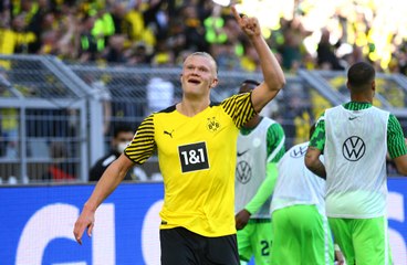 Bundesliga : Haaland et Dortmund à la fête contre Wolfsburg !