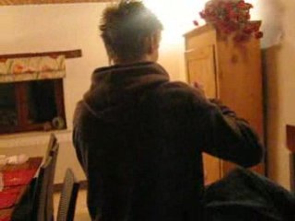 Une Soiree a la maison ca donne ca! =)
