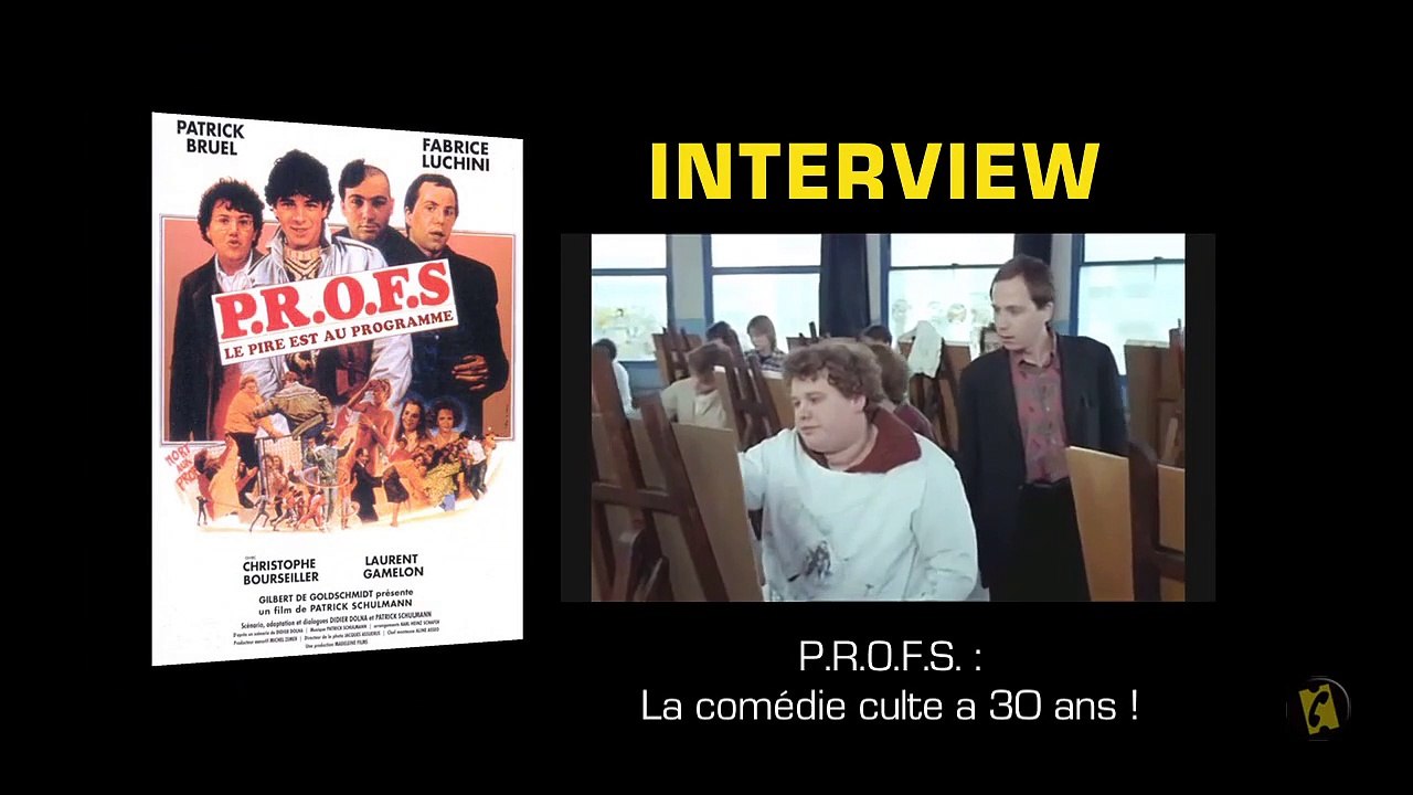 P.R.O.F.S : la comédie culte avec Bruel et Luchini a 30 ans !