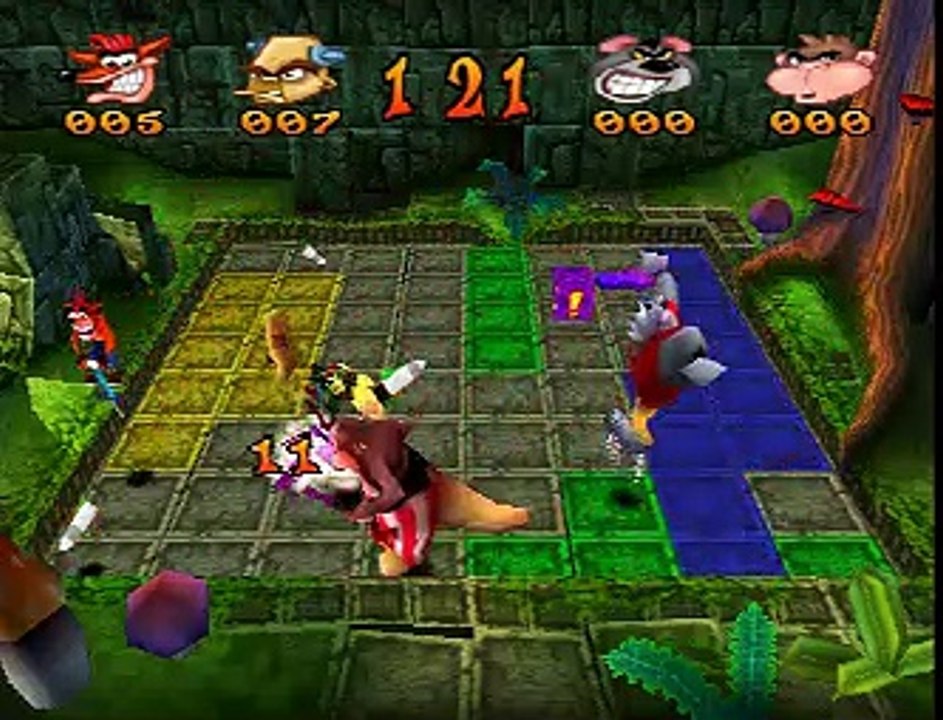 Crash Bash online multiplayer psx Vidéo Dailymotion