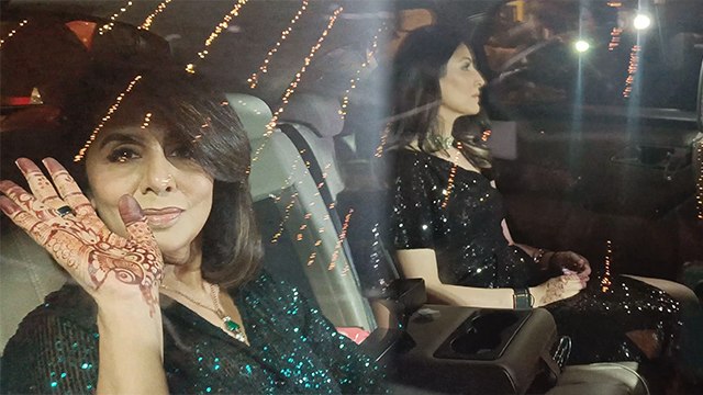 Alia Ranbir Grand Reception Party: Neetu Kapoor, Riddhima ने Media को दिया Pose FULL VIDEO | Boldsky