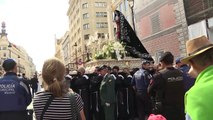 Broche final a la Semana Santa en Madrid con la procesión de la Soledad