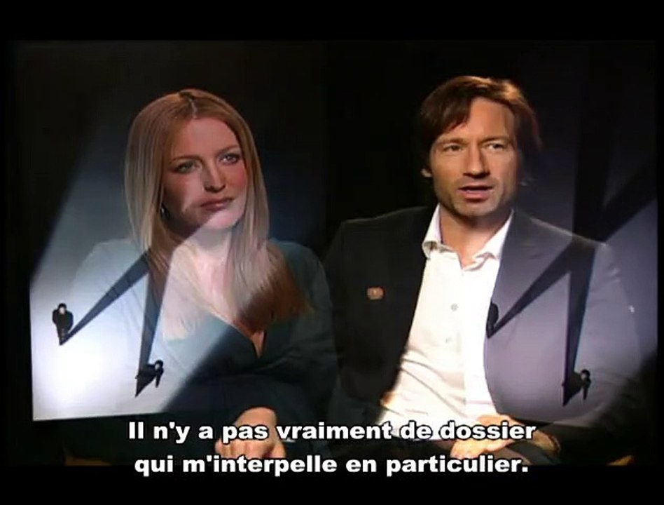 Gillian Anderson, Chris Carter, David Duchovny, Frank Spotnitz Interview : X Files - Régénération
