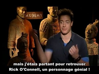 Brendan Fraser Interview 2: La Momie : la Tombe de l&#039;Empereur Dragon